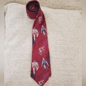 Haggar Gallery Men's Bicycling Theme Neck Tie